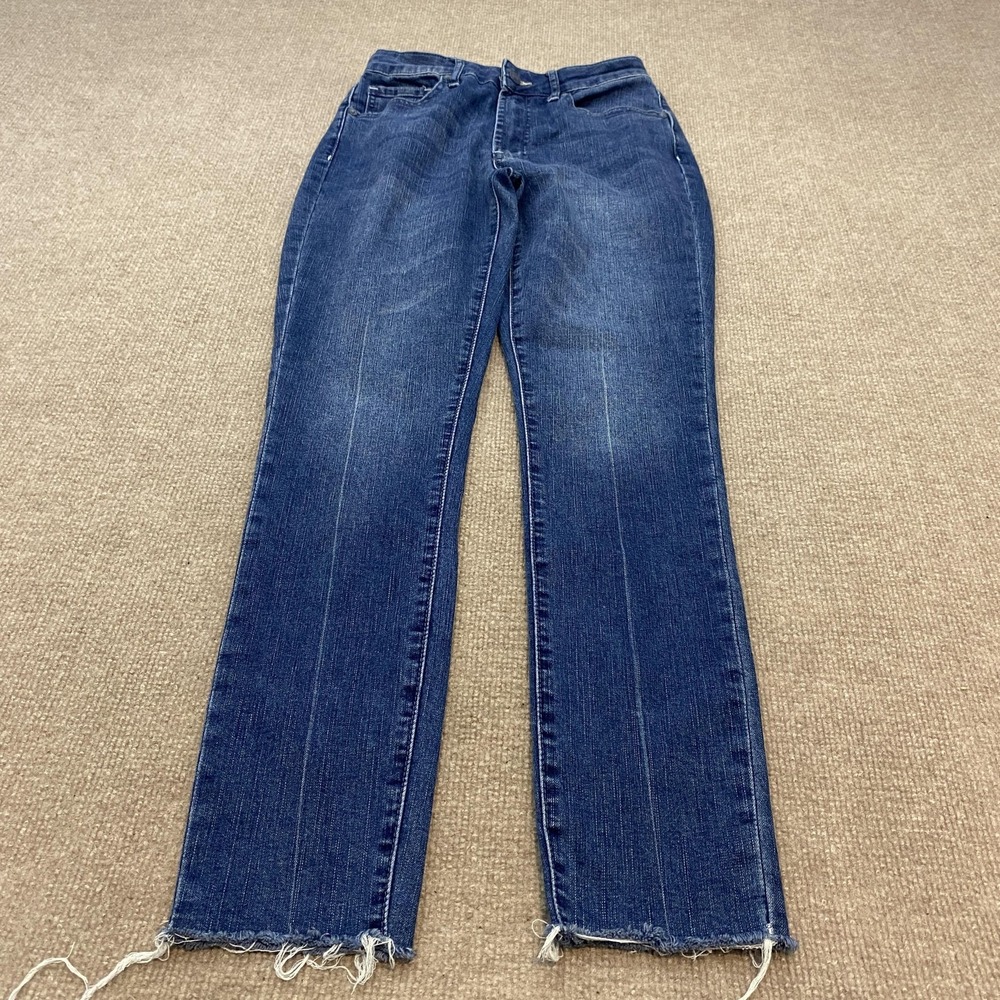 Articles Of Society The Eve Skinny Jeans Womens 2 Blue Med Wash Mid Rise